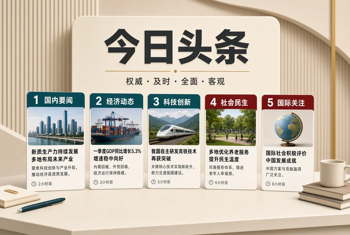 今日头条专题视觉导览